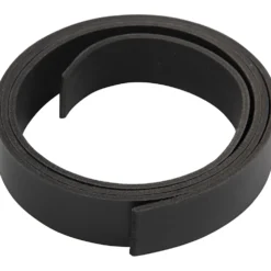 Læderrem 20mm ca. 90/100cm Sort