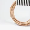 Lædersnor 2mm, 3m Lys karamel