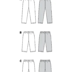 Leggings Burda Kids 9615 str. 104-152