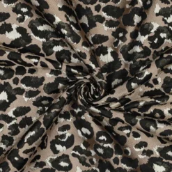 Leopard jacquard Vanilla