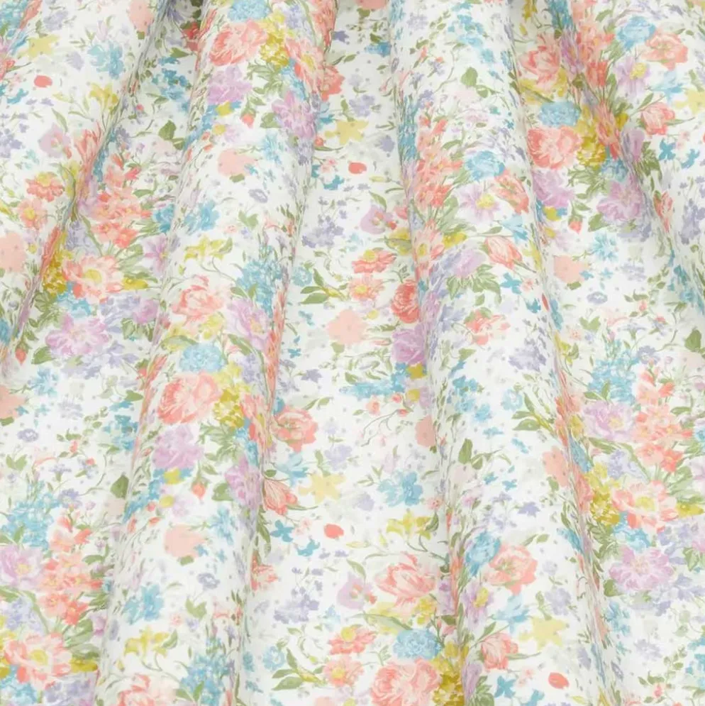 Liberty Fabrics & Bridgerton Bouquet Parade Spot Trend white