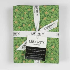 Liberty Fabrics Fat quarters 5 stk. Flaskegrøn