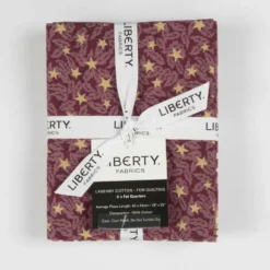 Liberty Fabrics Fat quarters 5 stk. Wine