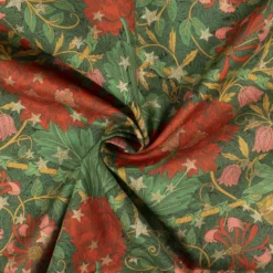 Liberty Fabrics March Sparkle Flaskegrøn