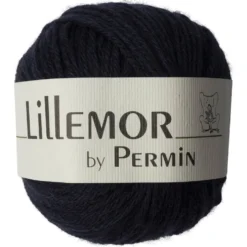 Lillemor Merino uld Marine