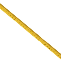 Lineal 30cm til magnet tavle Gul
