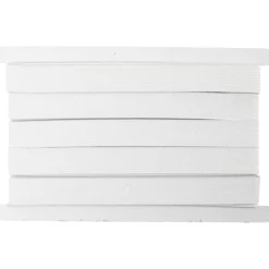 Linnings-elastik 15mm, 3m Hvid