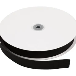 Linnings-elastik 25mm, 25m Sort