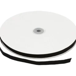 Linnings-elastik 10mm, 25m Sort