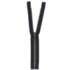 Lomme/Jeanslås m/standardskyder 20 cm, 6 mm Marine