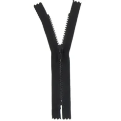 Lommelås m/standardskyder 20 cm, 6 mm Sort