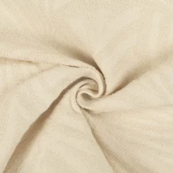 Luksus jacquard Råhvid