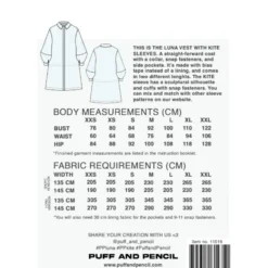 Luna Vest + Kite Sleeve