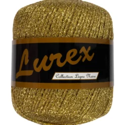 Lurex Lammy Yarn, guld