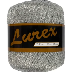 Lurex Lammy Yarn, sølv