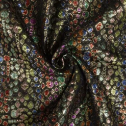 Lurex vare multi farver Sort
