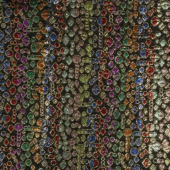 Lurex vare multi farver Sort