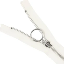 Lynlås 4mm m/ ring 25cm Aluminium Fløde