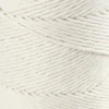 Macramé snor, råhvid, L: 198 m, diam. 2 mm, 330 g/ 1 rl.