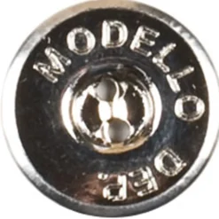 Magnet knap 18 mm Sølv