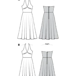 Marilyn kjole Burda 2393 str. 36-48