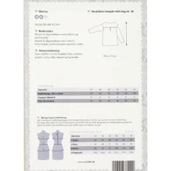 Marina Skjortebluse, str. 34-42