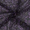 Mesh m/ blomster print Sort
