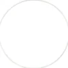 Metalring 15cm, Hvid
