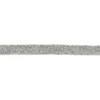 Metal sløjfebånd 10 mm Sølv