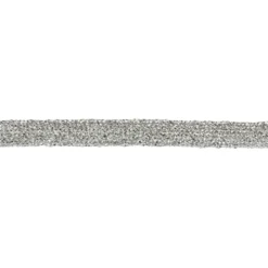 Metal sløjfebånd 10 mm Sølv