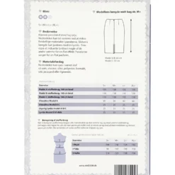 Mimi nederdel curved, str. S+-XL+