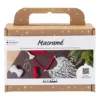 Mini DIY Kit Macramé, Julemand