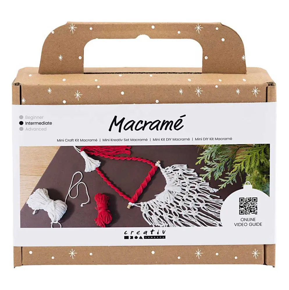 Mini DIY Kit Macramé, Julemand
