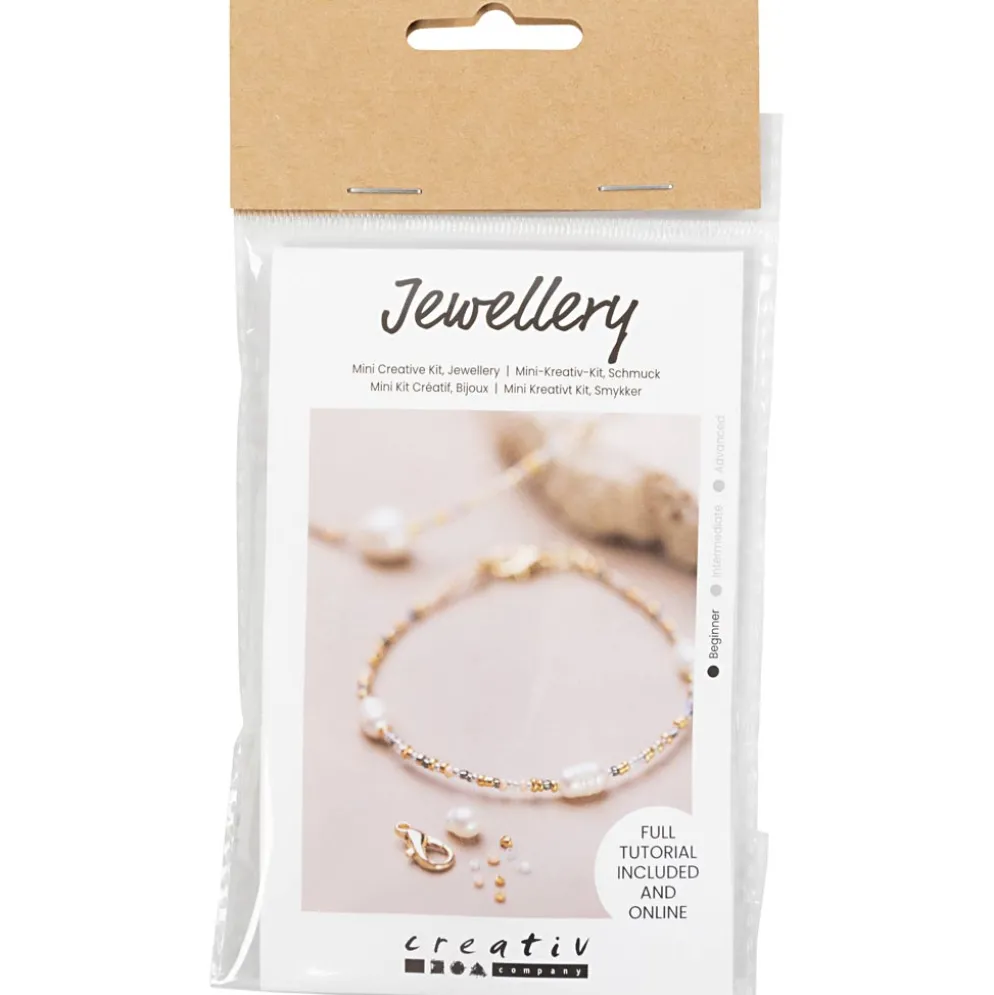 Mini DIY Kit Smykker, Armbånd og halskæde med lås