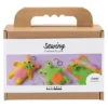 Mini DIY Kit Syning, Frø og bamse
