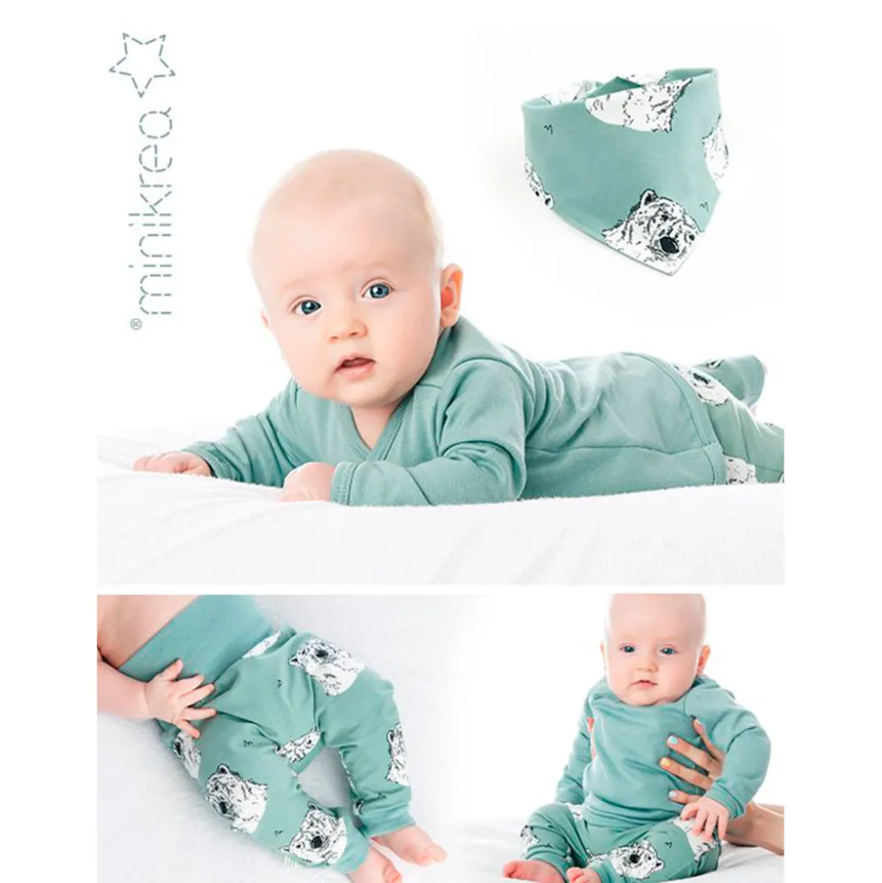 Minikrea Babysæt m/hagesmæk 0-2år