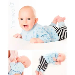 Minikrea Babysæt m/hue 0-2år