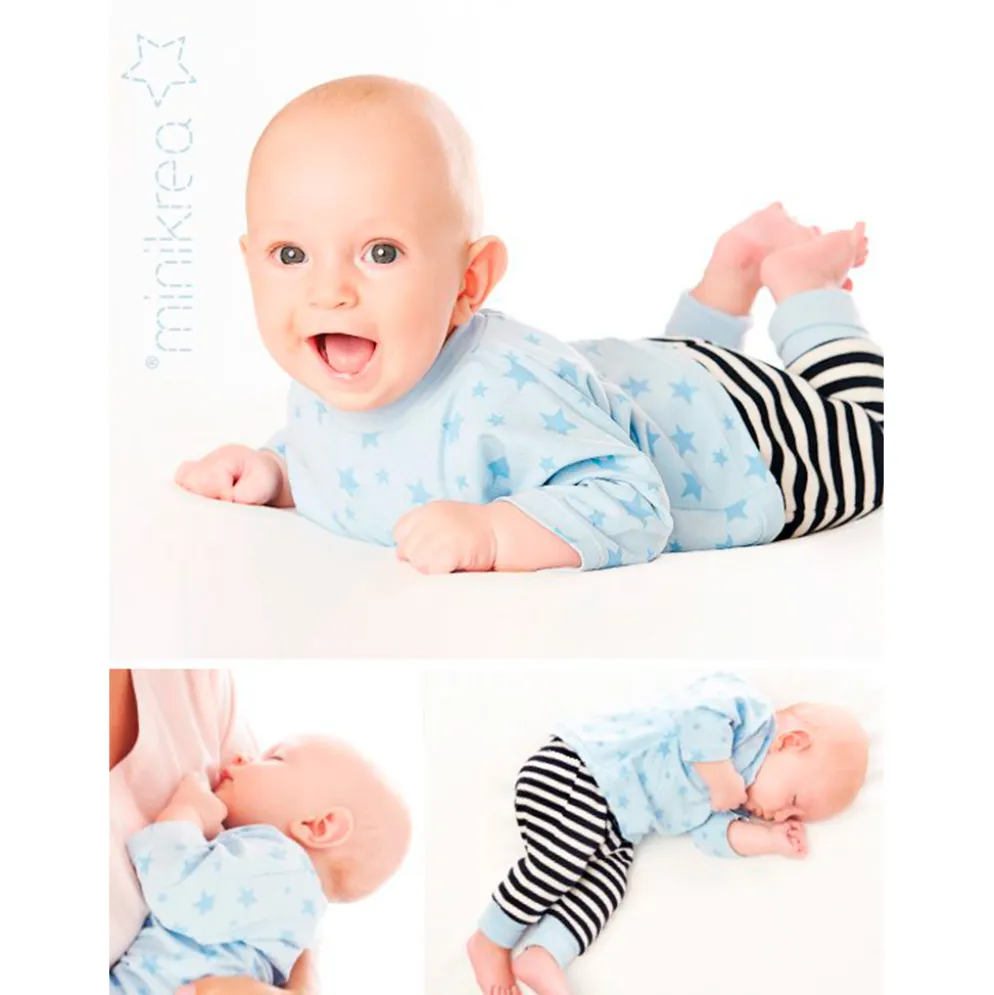 Minikrea Babysæt m/hue 0-2år