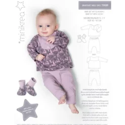 Minikrea Babysæt m/sko 50-92