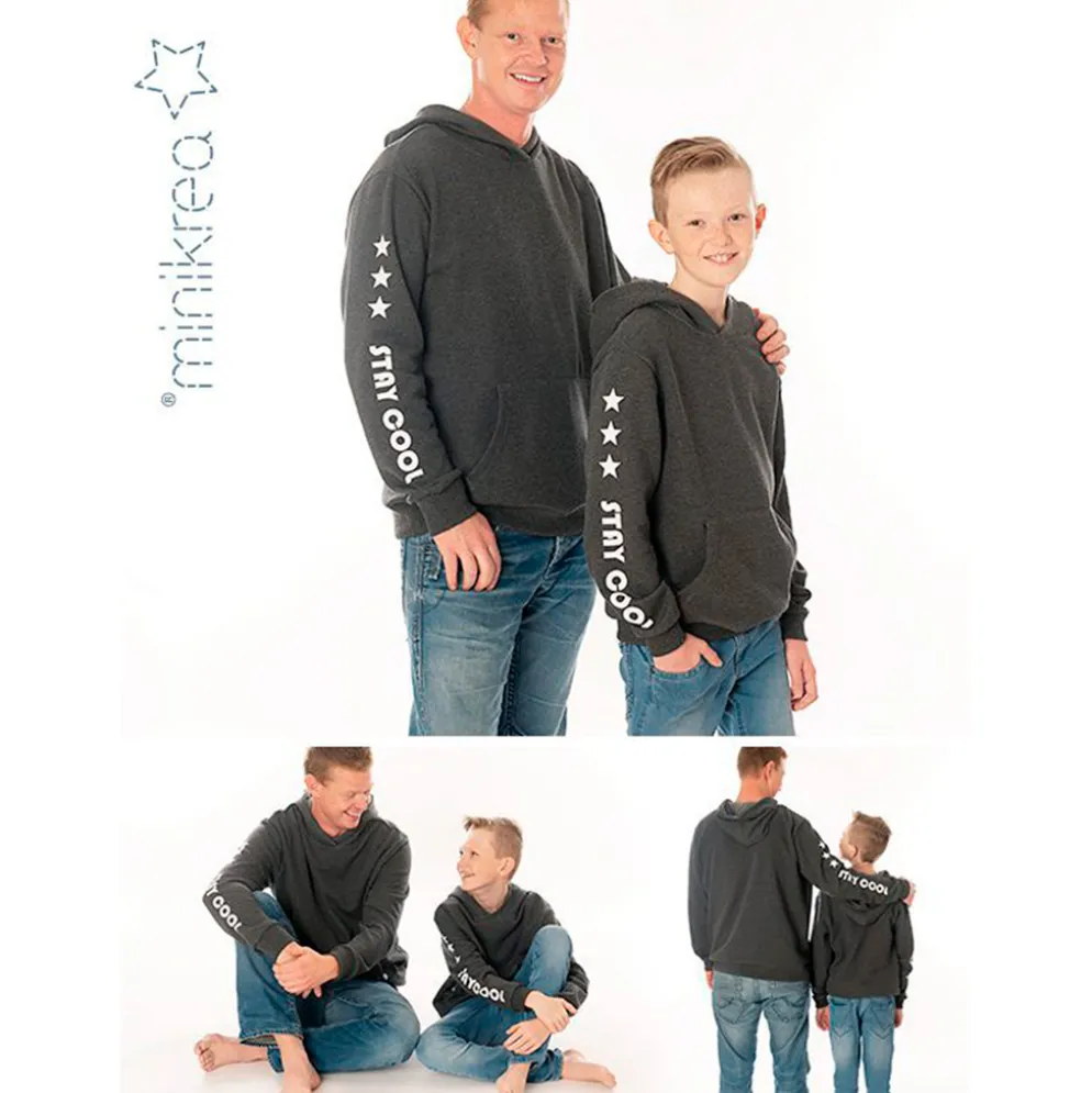 Minikrea Sweatshirt 2-16år og XXL
