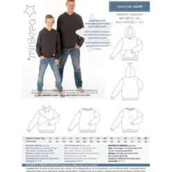 Minikrea Sweatshirt 2-16år og XXL