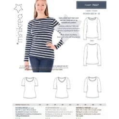 Minikrea T-shirt str. 34-50