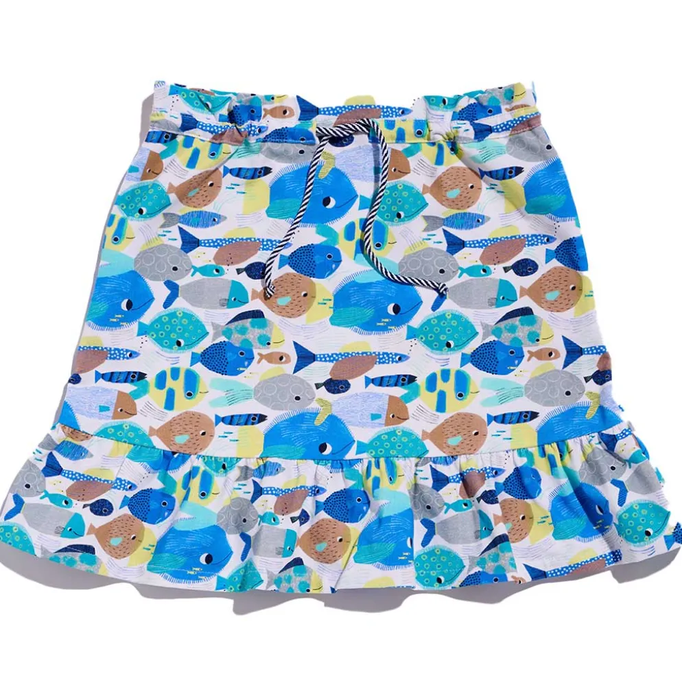 Miniskørt Burda Kids 9210 str. 104-146