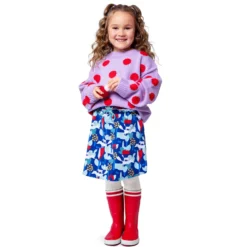 Miniskørt Burda Kids 9210 str. 104-146