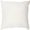 Monteringspude m/fjer og andedun str. 40×40 cm Råhvid