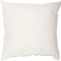 Monteringspude m/fjer og andedun str. 40×40 cm Råhvid