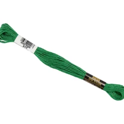 Mouline Ispe Broderigarn Forest green klar grøn