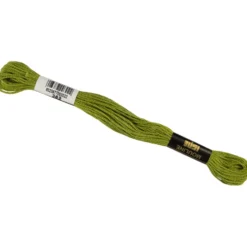 Mouline Ispe Broderigarn Lime mørk