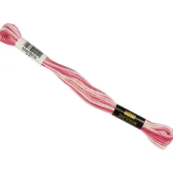 Mouline Ispe Broderigarn multifarvet Babypink