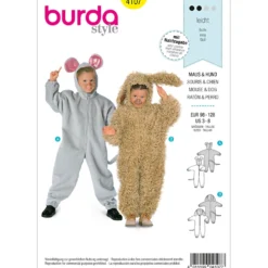Mus/Hund Burda Kids 4107 str. 98-128
